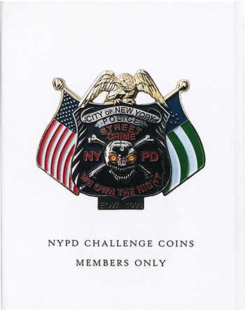 NYPD Challenge Coins: Members Only